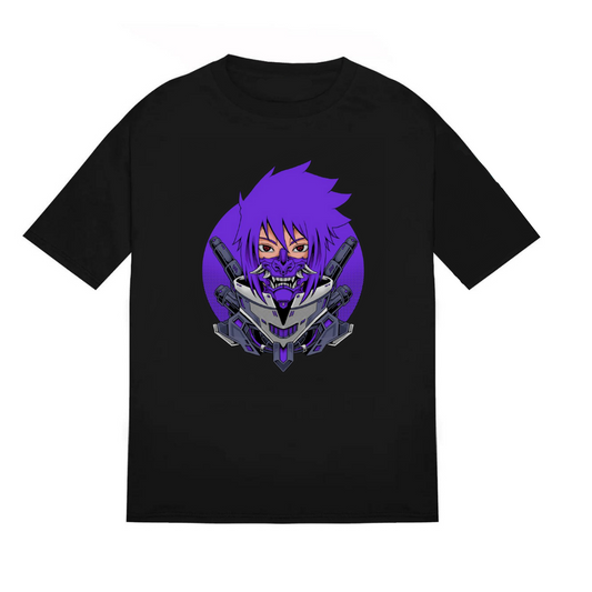 Naruto Sasuke x Samurai Anime T-Shirt | Designer