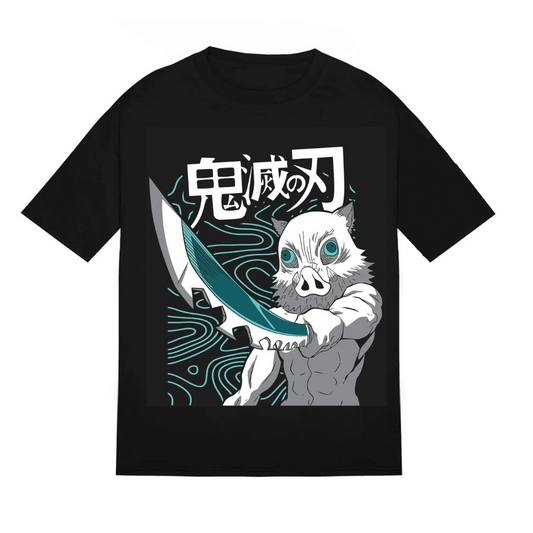 Demon Slayer Inosuke Aesthetic T-Shirt | Anime New