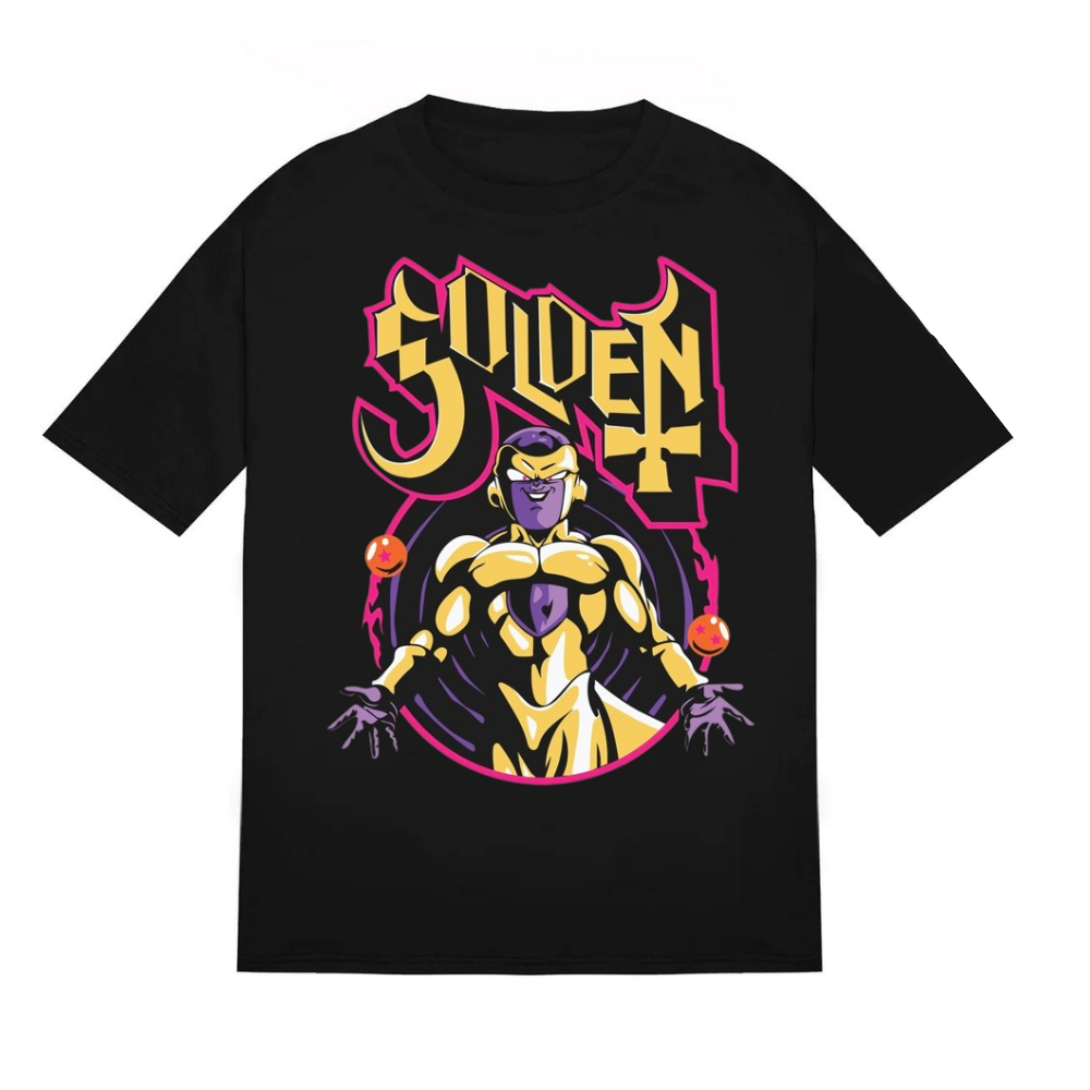 Anime Dragon Ball Z Frieza Black T-Shirt | Aesthetic and Customised