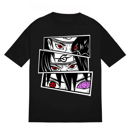 Naruto Uchiha Clan T-Shirt | Designer and Aesthetic