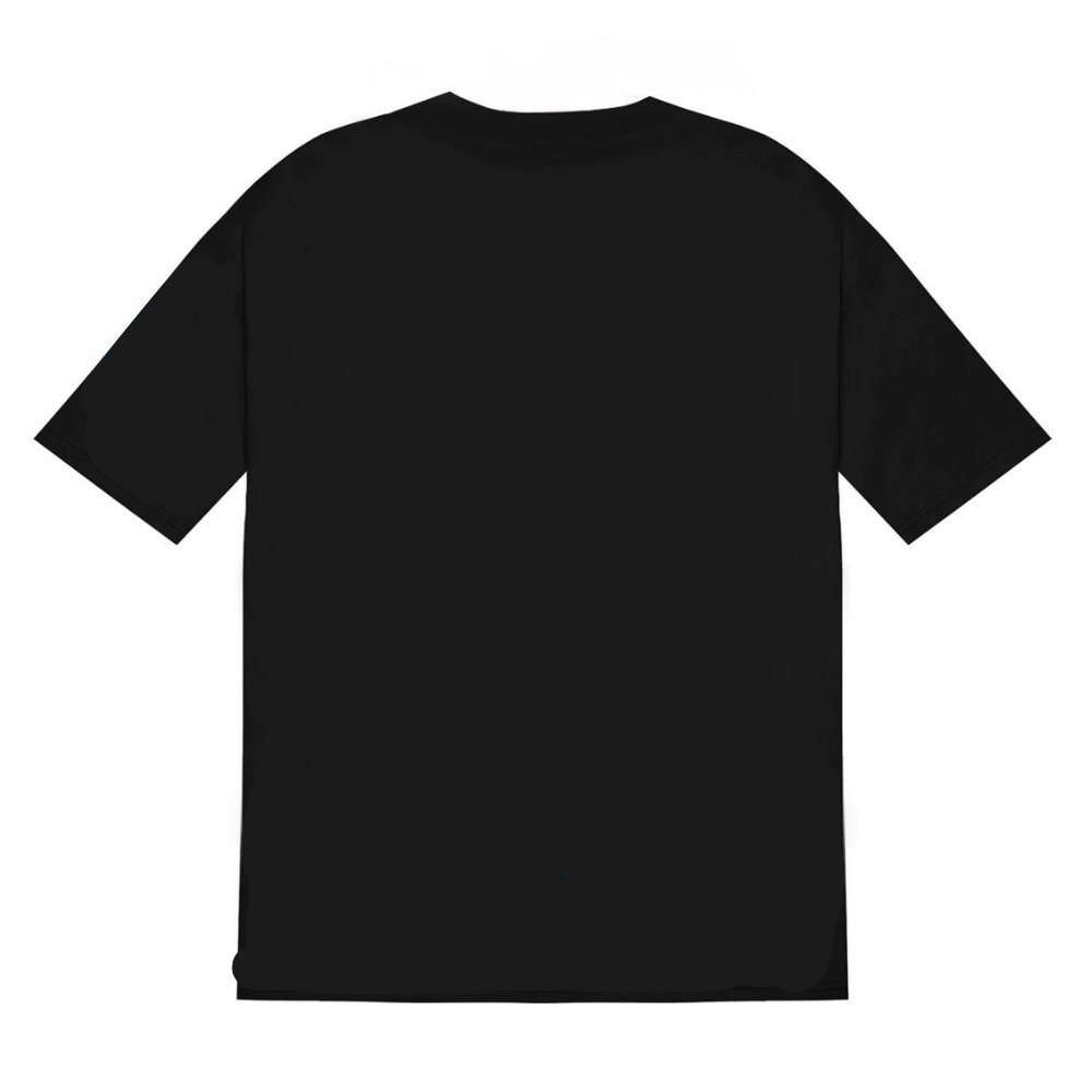 World In Hand Black T-Shirt | Customised and Designer